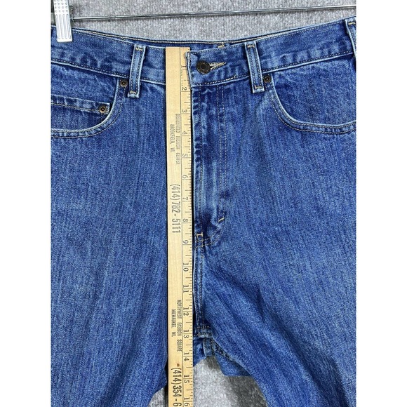 Kirkland Rock Hardwear Straight Leg Jeans Mens Size 34x30 Blue Denim‎ Cotton - Picture 9 of 11